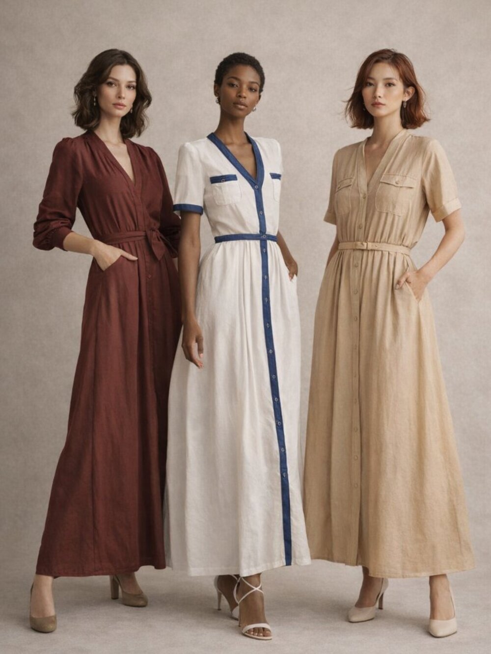 Simplicity 9389 – Patron vintage de robe designer - Taille 10 et taille 12